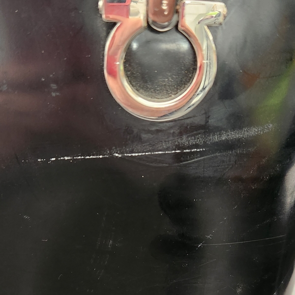 Vintage Salvatore Ferragamo Black Handbag - Picture 11 of 12